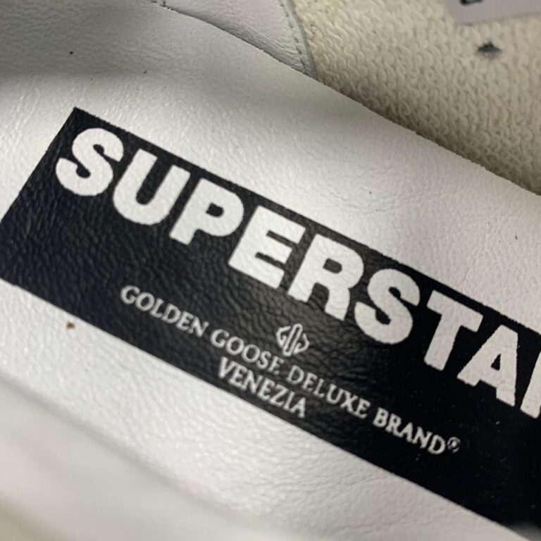 golden goose ayakkabi sneaker superstar beyaz siyah