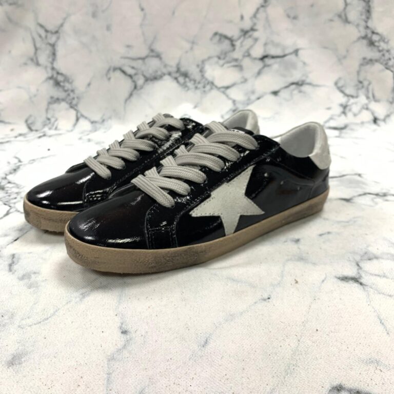 golden goose ayakkabi sneaker superstar siyah rugan