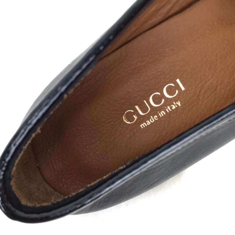 gucci ayakkabi jordaan bee loafer siyah
