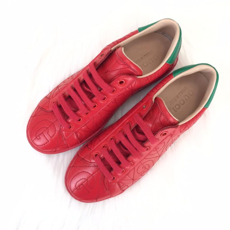 gucci ayakkabi rhombus sneaker kirmizi