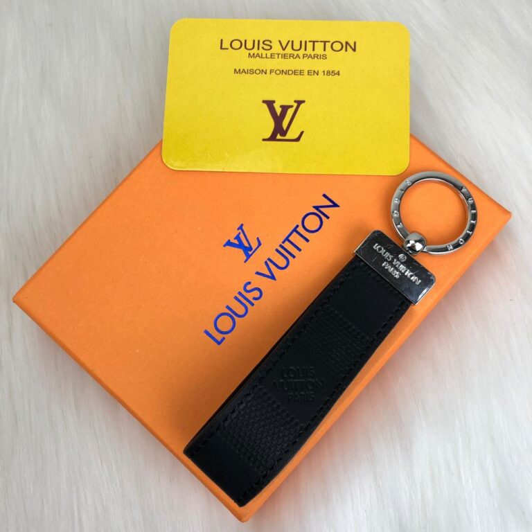 louis vuitton anahtarlik dragonne infinity siyah