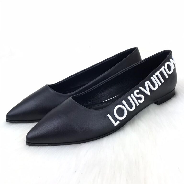 louis vuitton ayakkabi ballerinas babet siyah