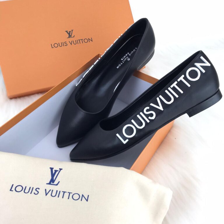 louis vuitton ayakkabi ballerinas babet siyah