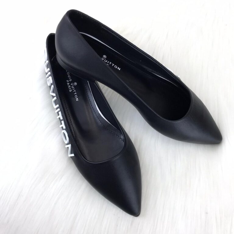 louis vuitton ayakkabi ballerinas babet siyah