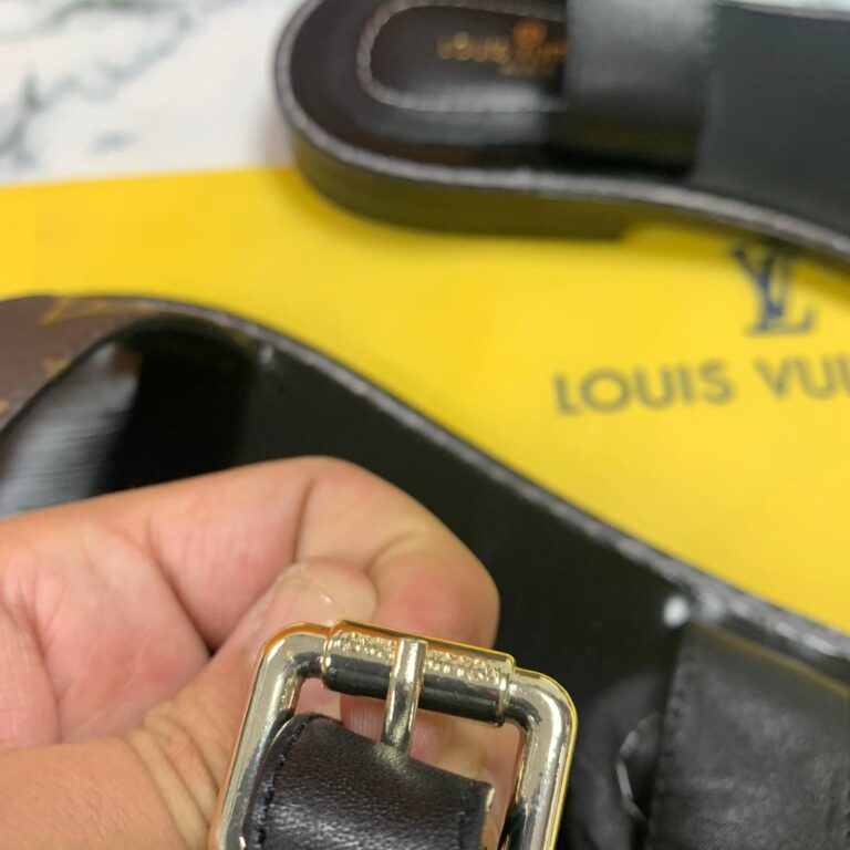 louis vuitton ayakkabi gladiator flat sandalet