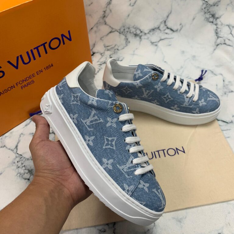 louis vuitton ayakkabi sneaker kot kumas timeout