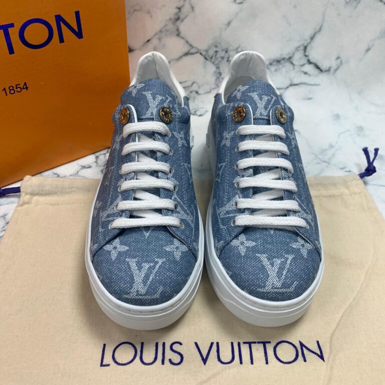 louis vuitton ayakkabi sneaker kot kumas timeout