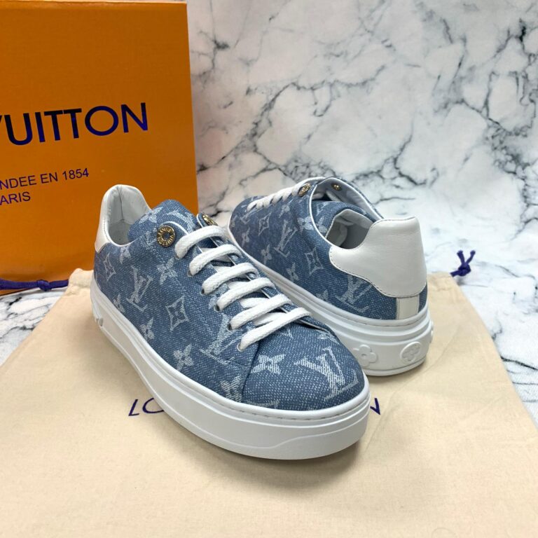 louis vuitton ayakkabi sneaker kot kumas timeout