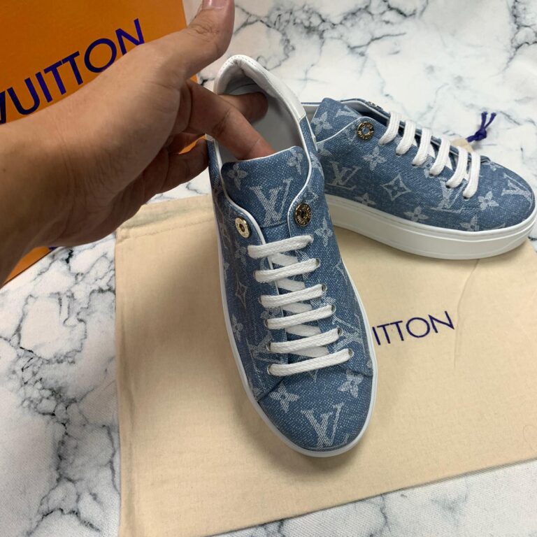 louis vuitton ayakkabi sneaker kot kumas timeout