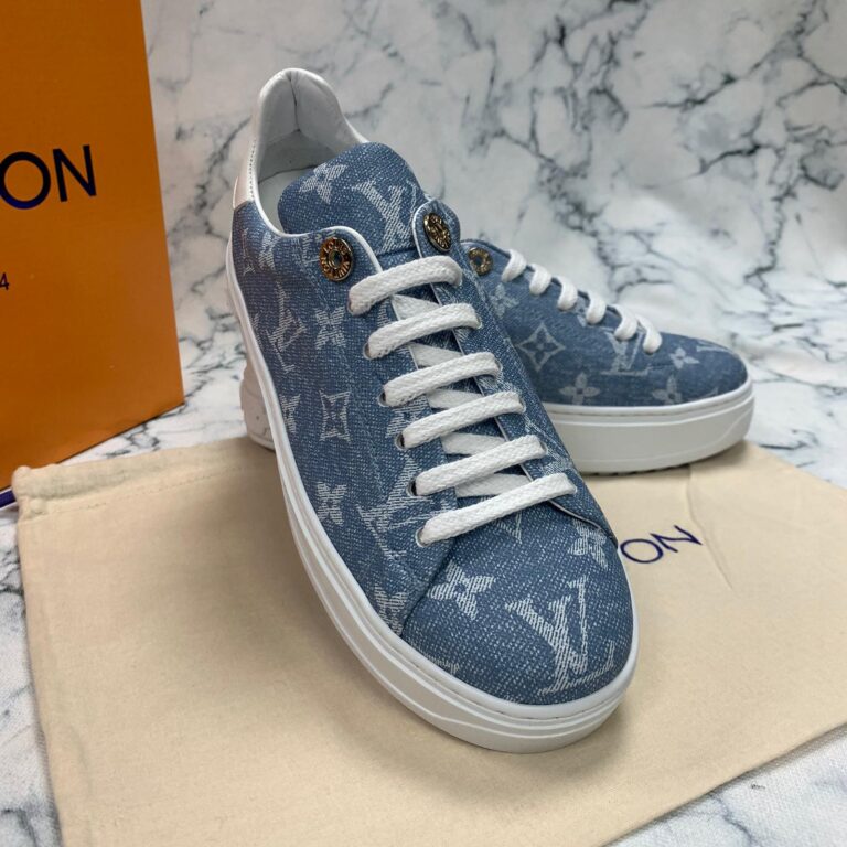 louis vuitton ayakkabi sneaker kot kumas timeout