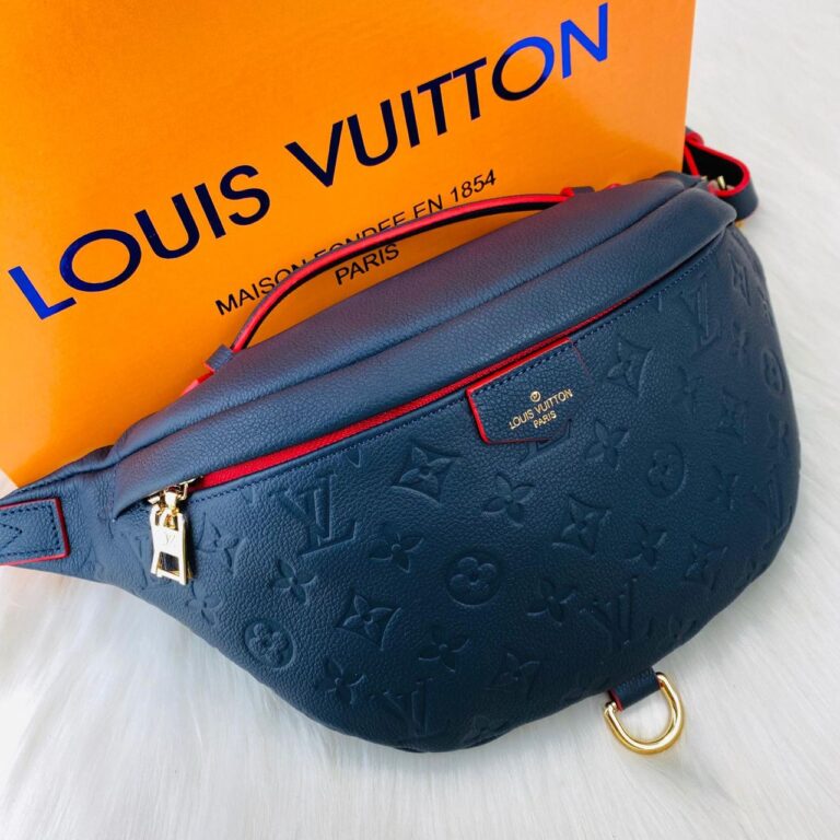louis vuitton canta bel bumbag empreinte lacivert
