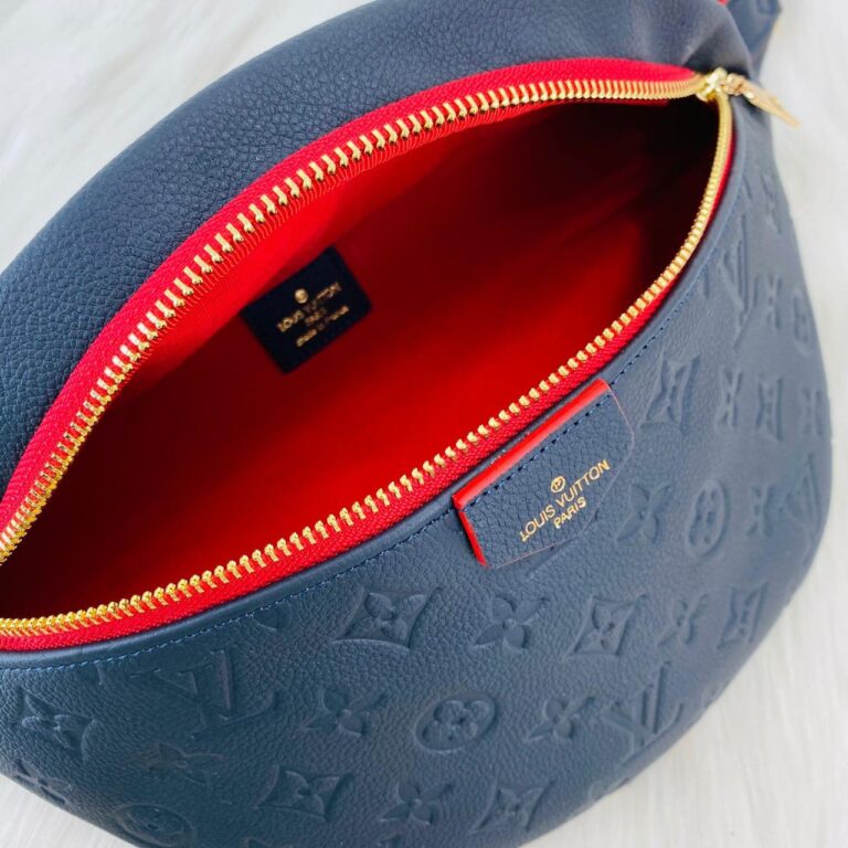 louis vuitton canta bel bumbag empreinte lacivert