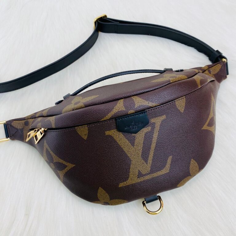 louis vuitton canta bel bumbag oversize kahve