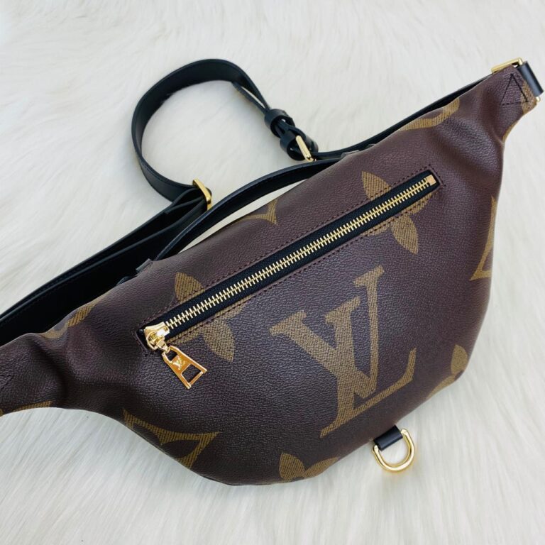 louis vuitton canta bel bumbag oversize kahve