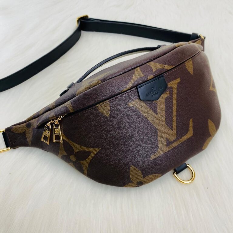louis vuitton canta bel bumbag oversize kahve