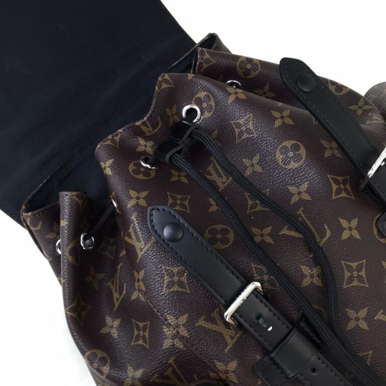 louis vuitton canta christopher backpack sirt kahve monogram