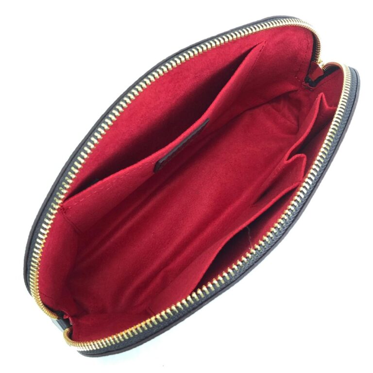 louis vuitton canta damier kahve cosmetic pouch portfoy veya makyaj