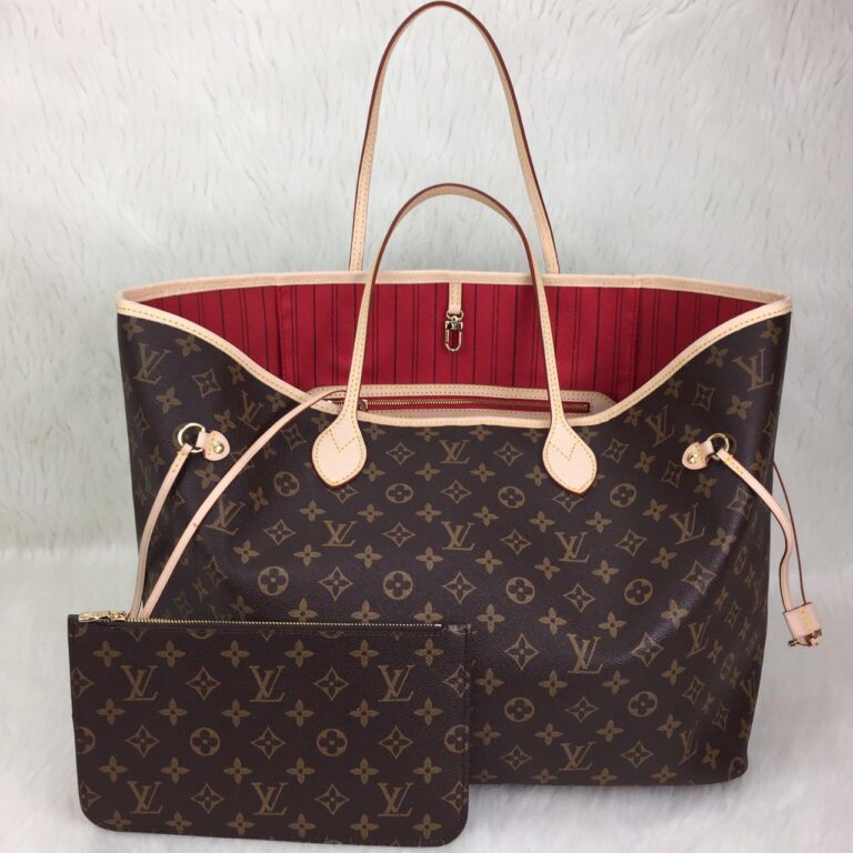 louis vuitton canta kahve buyuk boy neverfull monogram 39x32x19
