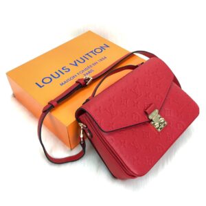 louis vuitton canta kirmizi metis pochette 25x19cm