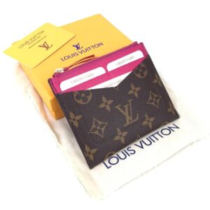 louis vuitton canta maxi card holder kartlik fusya
