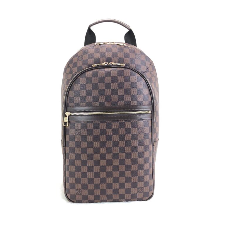 louis vuitton canta michael backpack sirt damier kahve