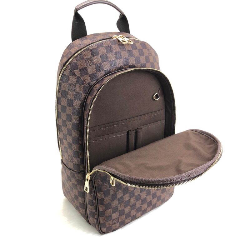 louis vuitton canta michael backpack sirt damier kahve