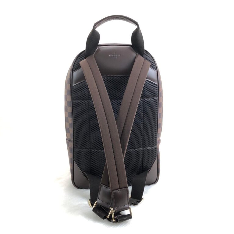 louis vuitton canta michael backpack sirt damier kahve