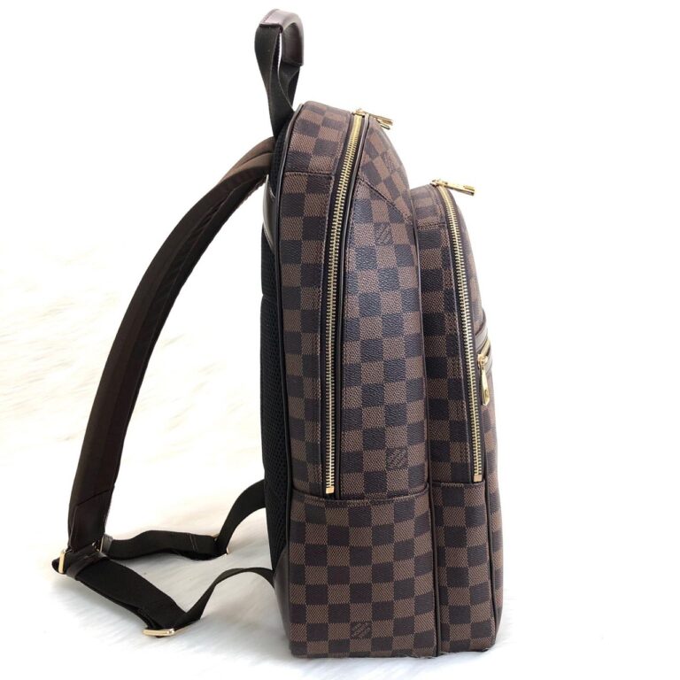 louis vuitton canta michael backpack sirt damier kahve