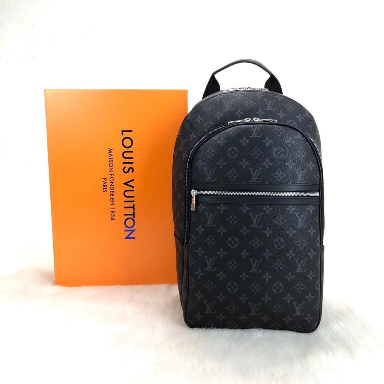 louis vuitton canta michael backpack sirt monogram siyah