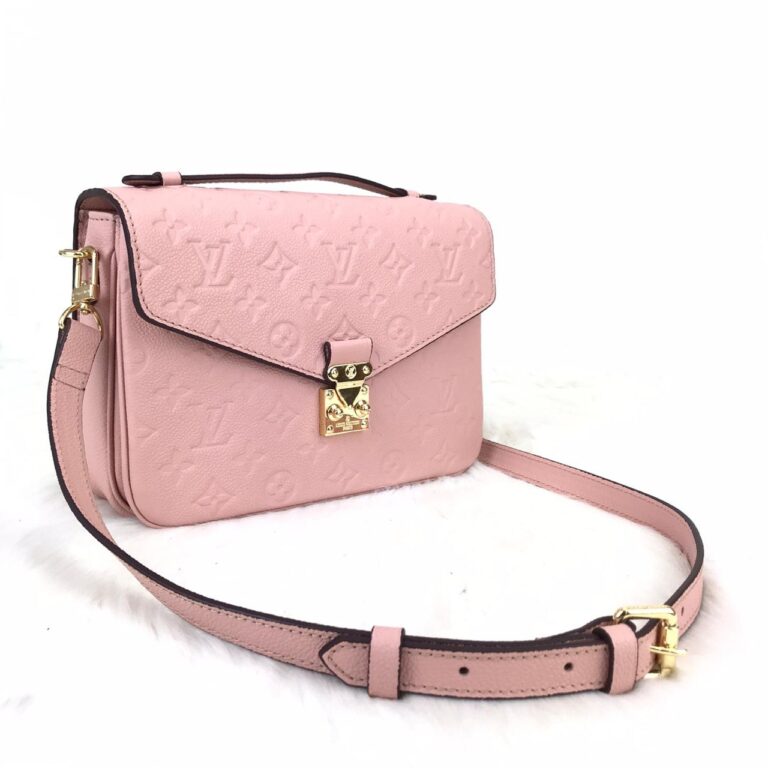 louis vuitton canta pembe metis pochette 25x19cm