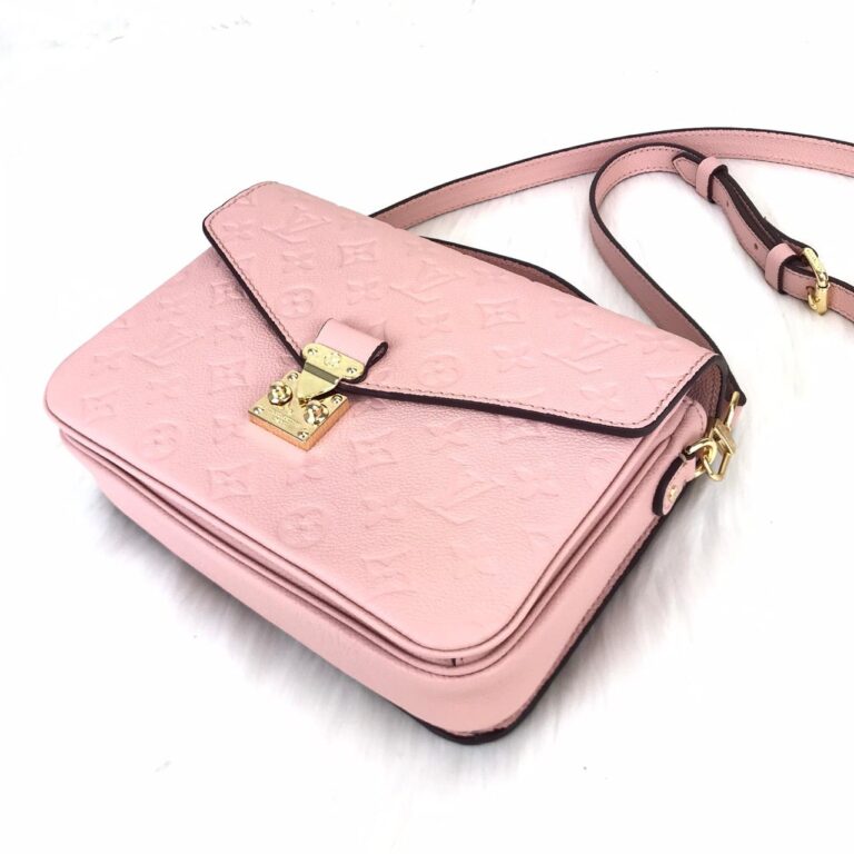 louis vuitton canta pembe metis pochette 25x19cm