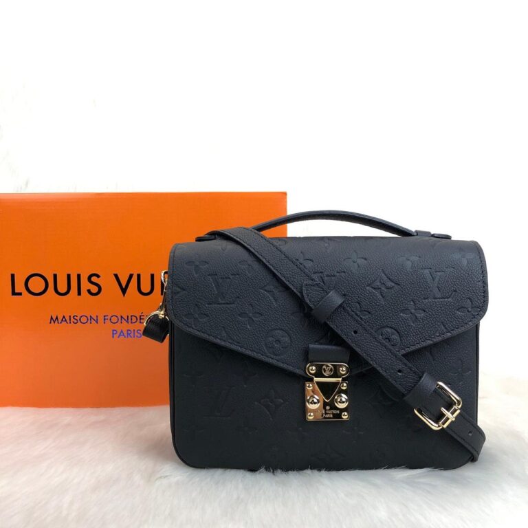 louis vuitton canta siyah metis pochette 25x19cm