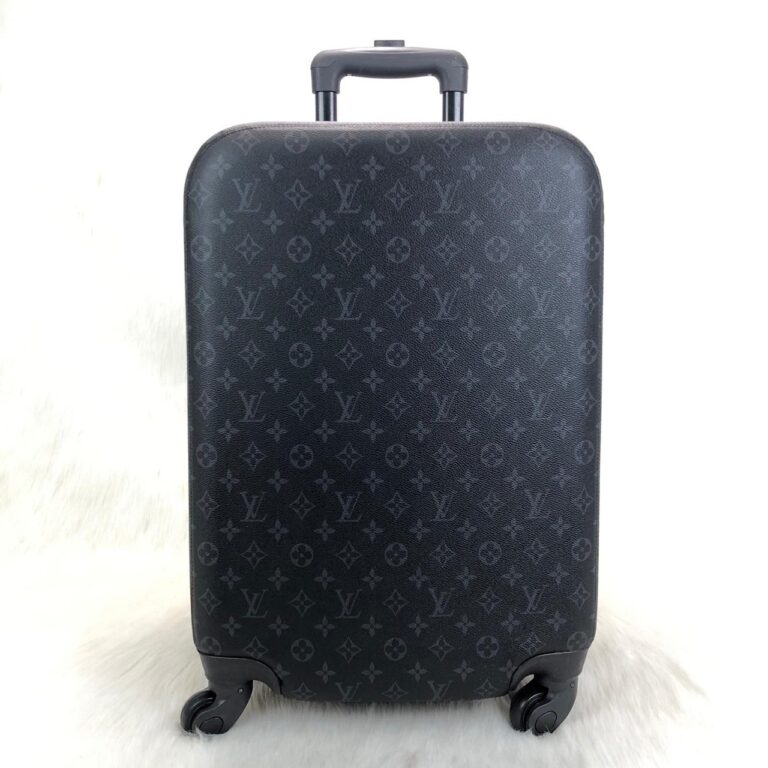 louis vuitton canta siyah monogram zephyr kabin boy cek cek valiz 55cm