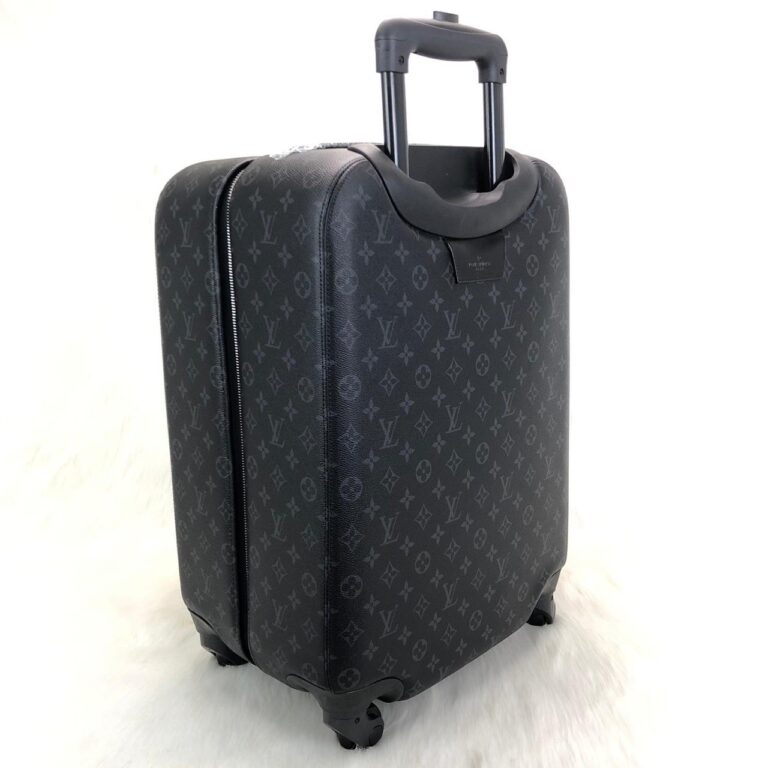louis vuitton canta siyah monogram zephyr kabin boy cek cek valiz 55cm