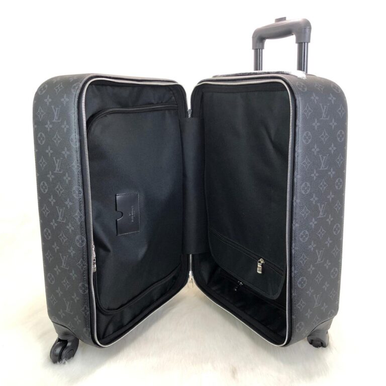 louis vuitton canta siyah monogram zephyr kabin boy cek cek valiz 55cm