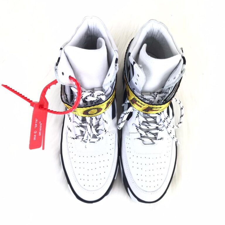 off white ayakkabi sneaker virgil mid top beyaz
