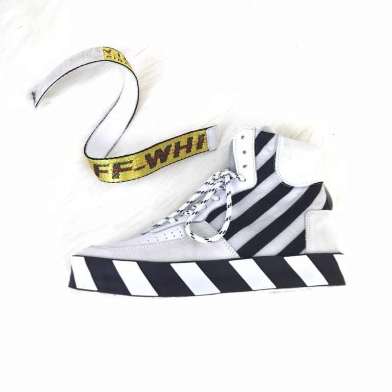 off white ayakkabi sneaker virgil mid top beyaz