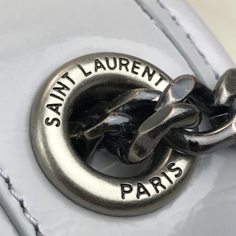 yves saint laurent ysl canta gri niki medium 28x20cm