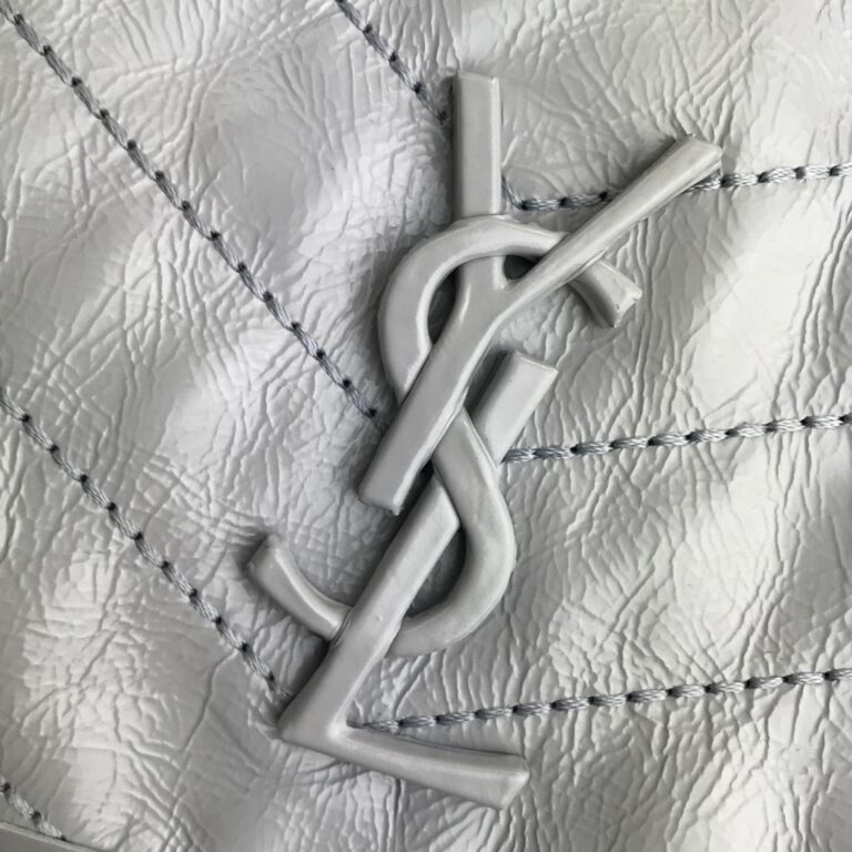 yves saint laurent ysl canta gri niki medium 28x20cm