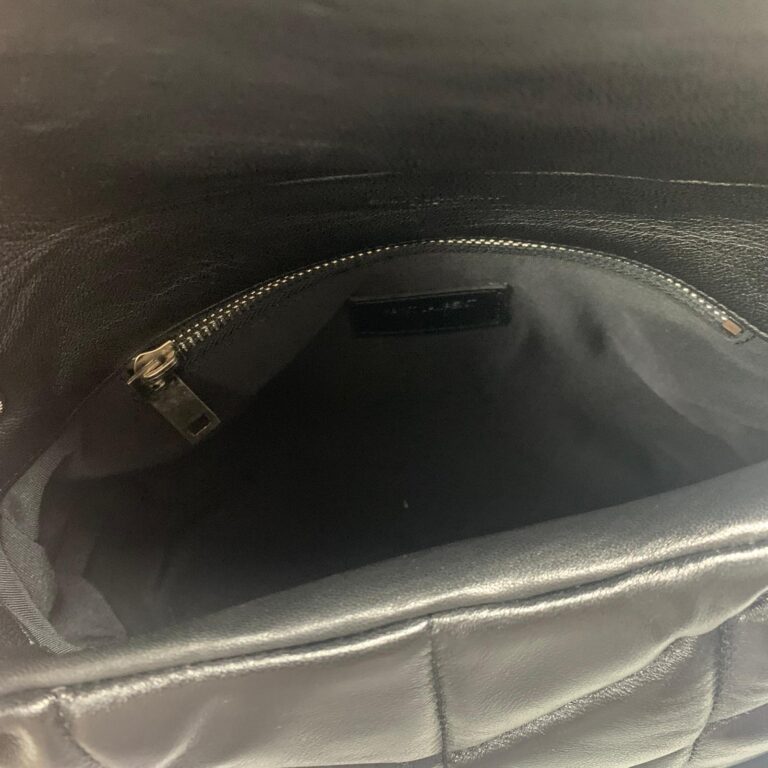 yves saint laurent ysl canta loulou puffer siyah
