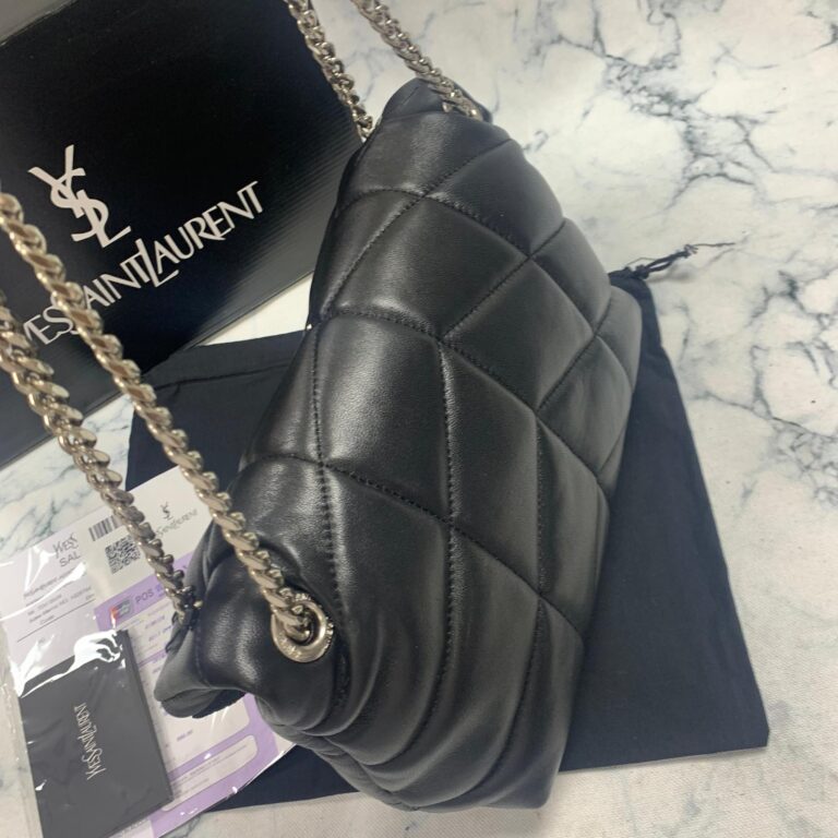 yves saint laurent ysl canta loulou puffer siyah