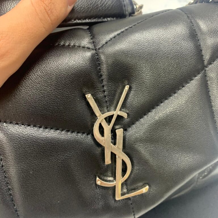 yves saint laurent ysl canta loulou puffer siyah