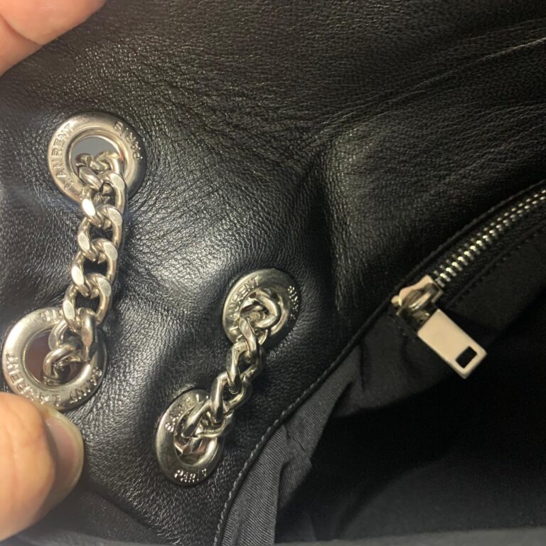 yves saint laurent ysl canta loulou puffer siyah