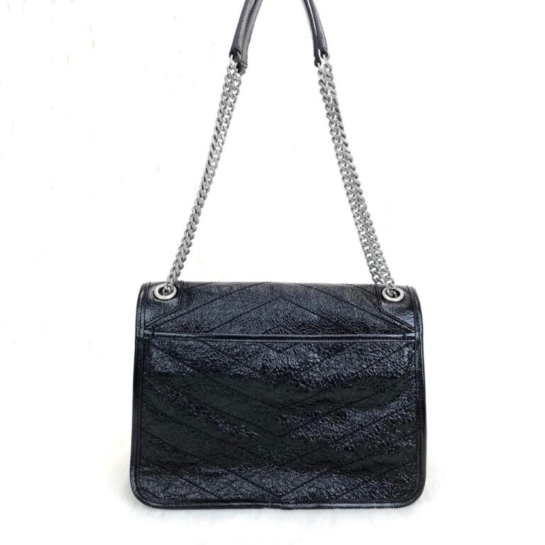 yves saint laurent ysl canta siyah niki medium 28x20cm