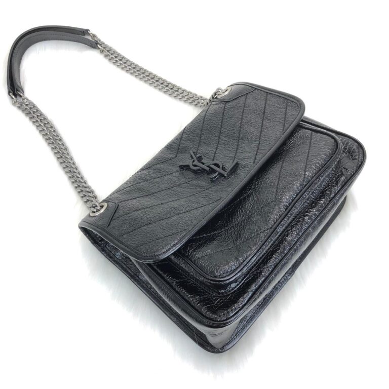 yves saint laurent ysl canta siyah niki medium 28x20cm