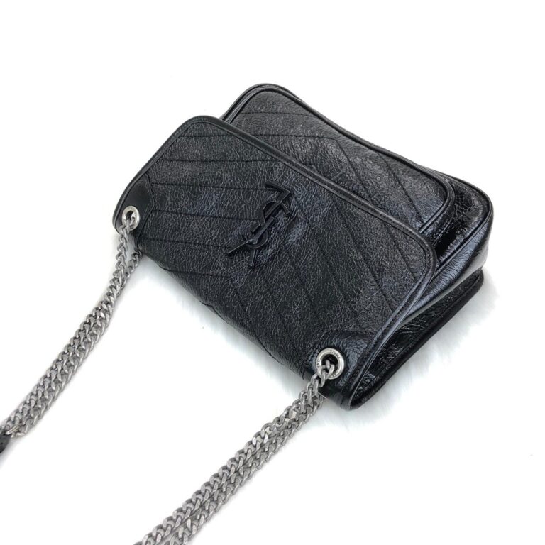 yves saint laurent ysl canta siyah niki medium 28x20cm