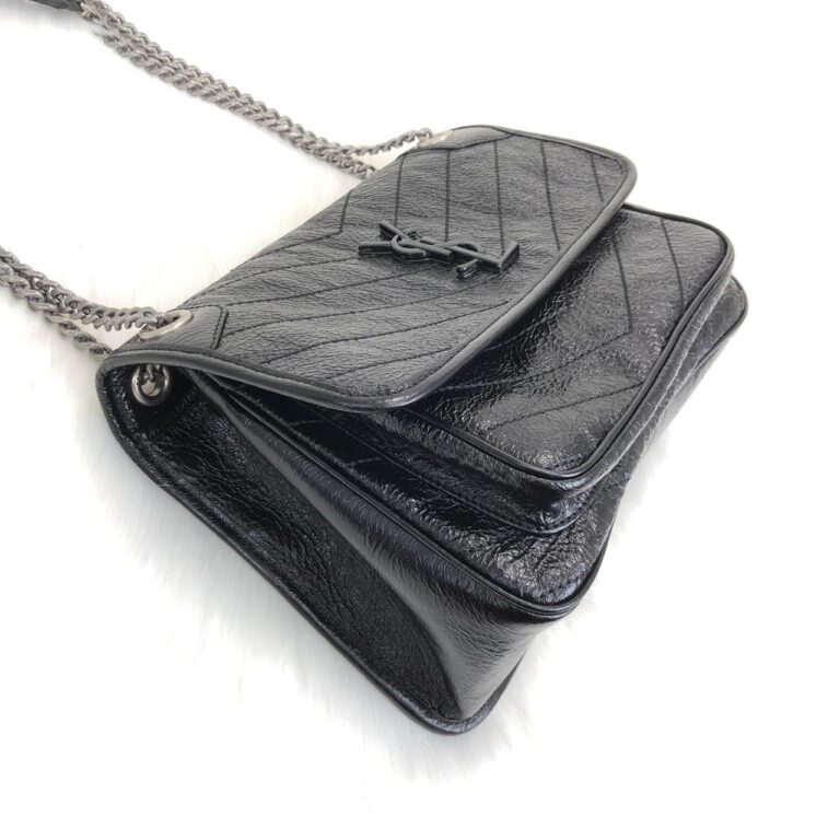 yves saint laurent ysl canta siyah niki medium 28x20cm
