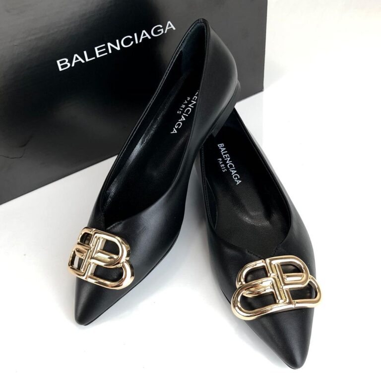balenciaga ayakkabi siyah babet square knife ballerinas
