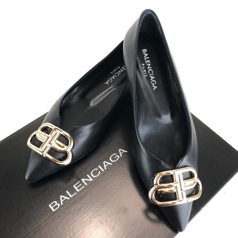 balenciaga ayakkabi siyah babet square knife ballerinas