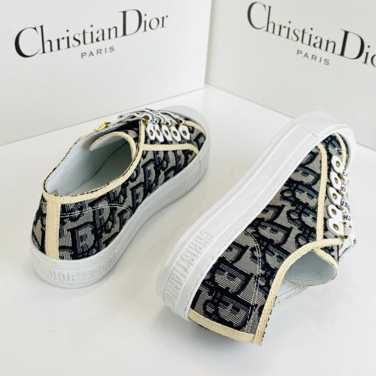 christian dior ayakkabi walkn sneaker sari serit